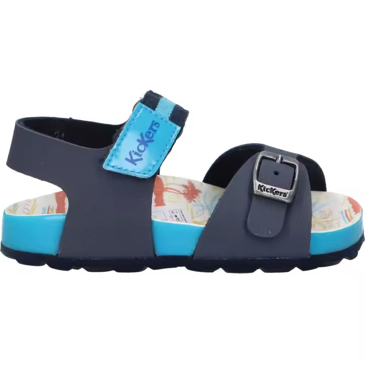 Sandalias de Mujer y Niña y Niño KICKERS 894911-30 SOSTREET 102 MARINE BLEU SUR - 1