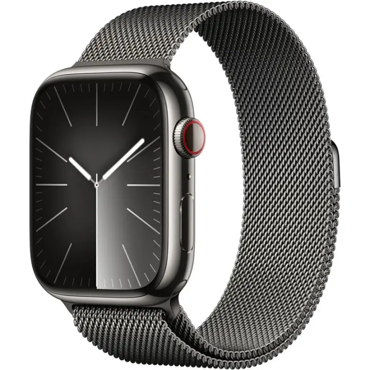 Apple Watch Series 9 GPS Cellular 45 mm Ca acero inoxidable con correa ESA de grafito - 1
