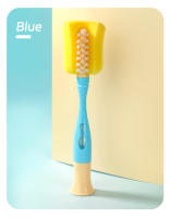 Nueva Diseño 2023 Limpieza De Botella De Bebé Con Esponja De Nylon Set De Cepillo Para Tetina Y Limpieza De Botella Herramientas 2 En 1 Color Azul/Gris Rosa - details 10