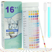 100Pcs Kit De Pruebas Para Acuario Con Esteros De Prueba Y Botella De Prueba Agua De Río Y Salada Para Medición De Calidad Del Agua - details 4
