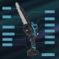 Motosierra eléctrica inalámbrica de 8 pulgadas para carpintería y poda en jardín - Compatible con batería Makita 18V - details 8