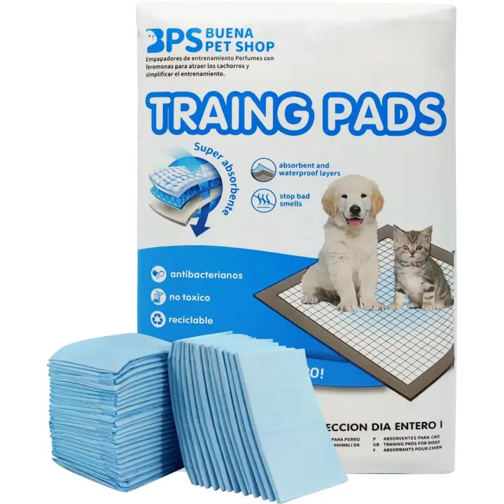 Bps Buena Pet Shop Empapadores de Entrenamiento para Perros Gatos Perfumes con Feromonas Medidas - 1