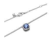Pandora Collar Timeless 393560C01-45 Halo Azul, Viene con Caja de regalo original. - details 0