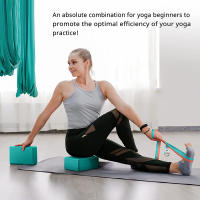 Bloque De Yoga De Alta Densidad En Espuma Antideslizante Color Sólido Para Pilates Meditación Y Danza Fitness Suministros De Equilibrio - details 6