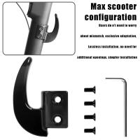 Gancho De Almacenamiento Para Scooter Eléctrico Ninebot MAX G30 G30D G2 G65 Accesorios Para Patinete Colgador De Bolsas Y Patines - details 1