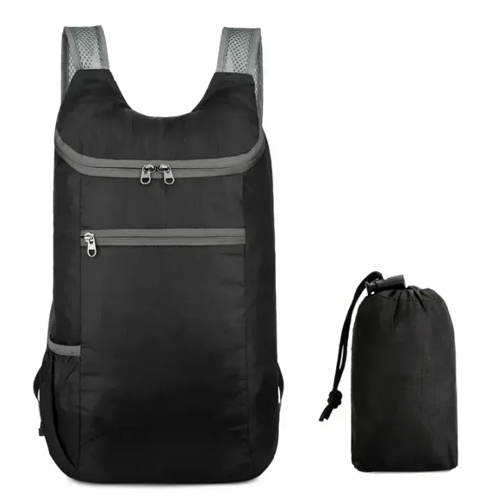 Nueva Mochila Plegable Impermeable De Gran Capacidad Para Camping Senderismo Viajes Deporte Unisex Color Como Mostrado - 1