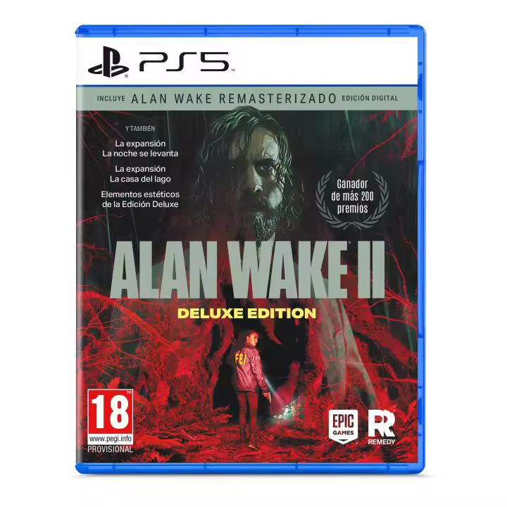 Alan Wake 2 Deluxe Edition - Playstation 5 - Nuevo Precintado - PAL España - Meridiem - 1