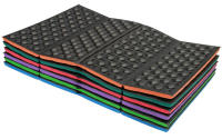 Manta De Camping Plegable 4-Zone XPE Espuma Cojín Antihumedad Elasticidad Para Viajes Senderismo Picnic Resistentes Al Polvo Herramienta Exterior - details 4