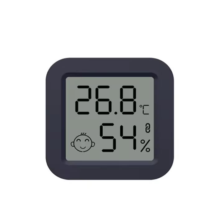 Sensor De Temperatura Y Humedad Inteligente Tuya Bluetooth Con Pantalla LCD Higrómetro Mini Control Remoto Por App Para El Hogar - 1