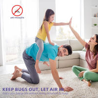 Nueva Cortina De Puerta Magnética Sin Perforar Anti-Mosquitos Insectos Y Moscas Cierre Automático Ventilación Doméstica Material De Malla De Nylon - details 5