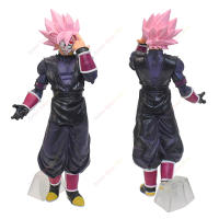 Figura De Colección Dragon Ball Z Goku Black Zamasu Con Máscara Super Saiyan Muñeco De PVC Articulado Regalo Para Fans - details 1