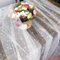 Corredor De Mesa Semi-Transparente De Gauze Verde Esponja Para Bodas Navidad Fiestas Y Banquetes Decoración De Pastel - details 5
