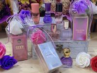 Lote de 6 Miniaturas de perfume con rosa de jabón perfumada - Regalos originales para invitadas de Boda, Comuniones, Bautizos, Aniversarios y Fiestas - details 0