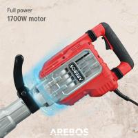 AREBOS Martillo de demolición  Gato de demolición  Taladro de percusión  1700 W - details 20