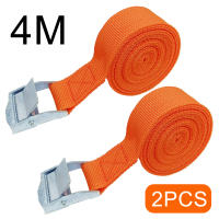 2pcs 4M Cinturones De Tensión De Aleación De Zinc Para Carga De Madera Fijación De Equipaje De Coche Correa De Tensión Ratchet - details 0