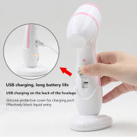 Nueva Cepillo De Limpieza Sonic Nu Face Rotativo Sistema De Spa Facial Galvanica Profundo Limpieza Y Eliminación De Quistes Negro USB Incluido Rejuvenecimiento De Piel Hidratación Tensado - details 5