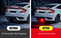 Luz De Freno Piloto Estilo F1 12V 15LED Luces Traseras De Señal De Seguridad Para Coche SUV Moto Luz De Advertencia Al Reversar Universal - details 1