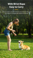 ROJECO Repelente De Perros Ultrasonido De Alta Potencia Anti Ladrar Entrenador Recargable conLinterna LED Dispositivo De Entrenamiento Para Perros - details 13