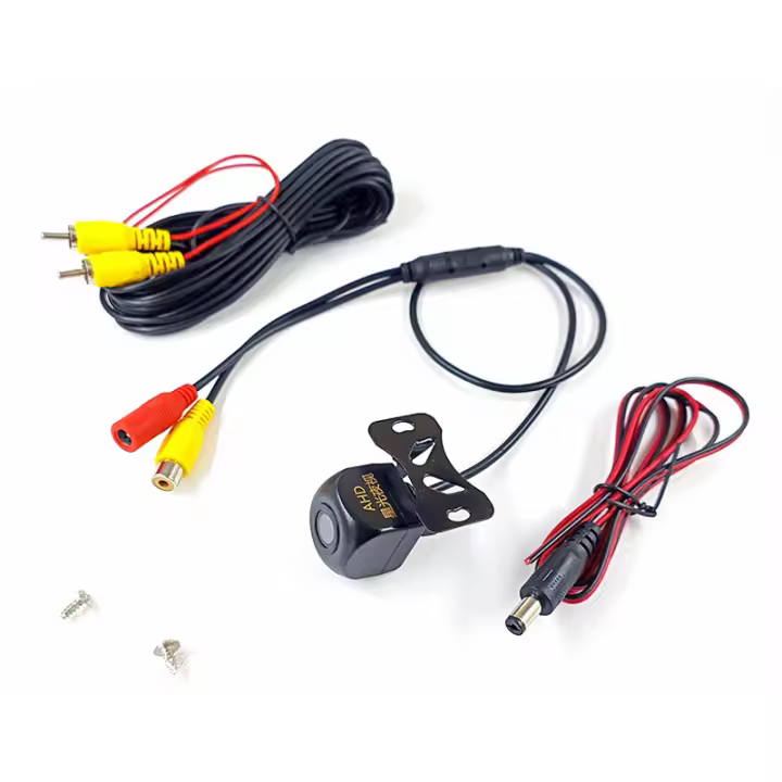 Cámara De Visión Trasera Para Coche AHD 12V Visión Nocturna Cámara De Apertura Y Parqueo HD Imagen Color Video Vehicular Cámara Impermeable - 1