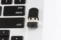 Mini USB Flash Drive Suer 128GB Capacidad Real Negro Pendrive Metálico 64GB Regalo Gratis Cadena 32GB 16GB 8GB Memoria Stick - details 5
