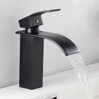 Grifo para Lavabo en Cascada Negro | Cartucho de Cerámica | Elegant Diseño - details 0