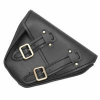 Bolsas De Sillín Para Motocicleta De Cuero PU Negro Almacenamiento De Equipaje Lateral Para Honda Rebel 300 500 Modelos 2017-2022 - details 3
