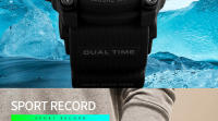 Reloj Deportivo Para Hombre Skmei 1358 Con Altimetro Y Compasso Resistente Al Agua Pantalla Digital Medidor De Presión Y Temperatura Reloj De Pulsera Adecuado Para Actividades Al Aire Libre - details 13