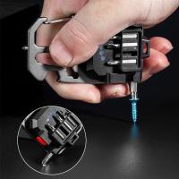 Luz LED Recargable Ultra Pequeña Para Llave De Herramientas Portátil Para Camping Y Trabajo Con Luz COB Y Destornillador - details 8