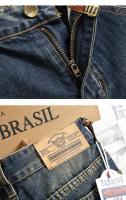 Nuevos 2024 Jeans Destrozados Y Contraídos Para Hombres Estilo Coreano Ropa De Moda Stretch Recto Tejido Denim Ajustado - details 10