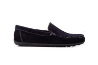 IB-1234 Cuero -Marino - Jeans Hecho en España Kiowa Hombre Piel Serraje Cuero - Marino - Jeans Iberico Numeración: 39-45 Marca: Ibérico Color: Cuero - Marino - Jeans mocasin de hombre muy como todo en piel ideal para la primavera verano - details 6