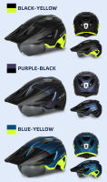 Casco De Bicicleta LED  Con Visera De Sol Y Gafas Recargables Para Hombres Ciclismo En Carretera Y MTB Talla 57-61 Cm - details 13