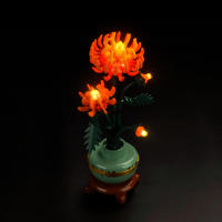 Luz LED Lazishi 10368 Para Bloques De Construcción Chrysanthemum Accesorios De Iluminación Solo Iluminación Sin Batería Compatible Con Lego Unisex - details 0