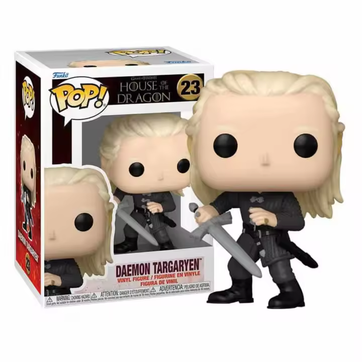 Funko Pop! Game of Thrones: House of the Dragon (Juego de Tronos: La Casa del Dragón), Daemon Targaryen 23 - 1