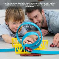 Juguete De Carreras Estelares Para Niños Kit De Ferrocarril DIY Educativo Interactivo Regalo De Cumpleaños O Navidad Para Niños Hombres - details 3