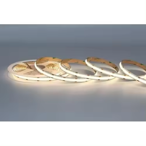 Hola led Tira de Luces LED COB 320 LED/m, 5m, Flexible, 8W/m, 3000K/4000K/6000K, Alto Índice de Reproducción Cromática (IRC), IP20, Iluminación Interior de Alta Calidad y Eficiencia Energética - 1
