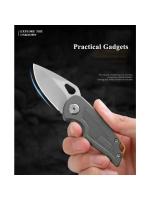 Cuchillo Multifuncional Plegable 1-Piece Set EDC Portátil Herramienta De Camping Con Llavero Corte Preciso Acero Inoxidable - details 0