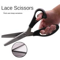 Tijeras De Costura Triangulares Para Dientes De Perro Con Borde Encavado Tijeras De Encaje Hechas a Mano Tijeras De Onda Arco - details 1
