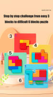 Juego De Rompecabezas Interactivo En Escritorio Para Dos Personas Tangram Matemáticos Juguetes De Bloques De Construcción Tablero Juego De Colores Y Formas Para Niños Regalos - details 6