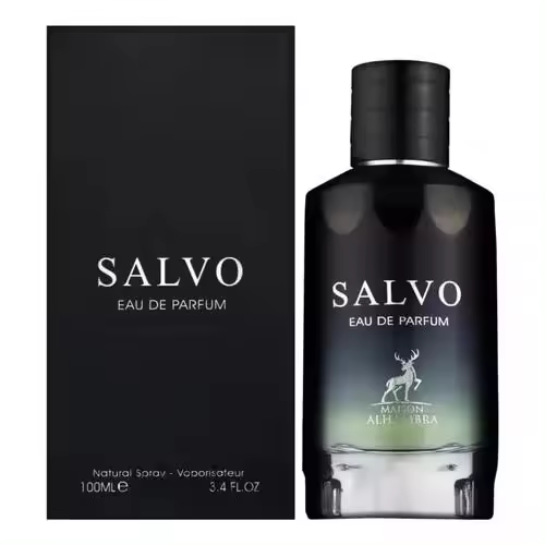 SALVO PARFUM BY MAISON ALHAMBRA EAU DE PARFUM X 100 ML. FOR MEN ****VIBRANTE Y MASCULINA**** - 1