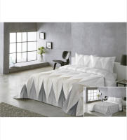 Colcha Estampada Reversible Rocio Coral - Cama 90.105.135.150.180 Cm - details 1