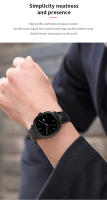Reloj De Cuero Negro Para Hombre Estilo Casual Y Negocios Resistente Al Agua 3Bar Calendario Movimiento De Cuarzo Deportes Reloj De Pulsera Top Para Chicos - details 5