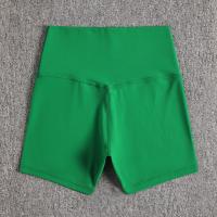 Short De Yoga Para Mujer De Color Sólido Fitness Deportivo High Waist Legging De Bicicleta Suave Prueba De Agachamiento Entrenamiento Combinado Atletismo - details 5