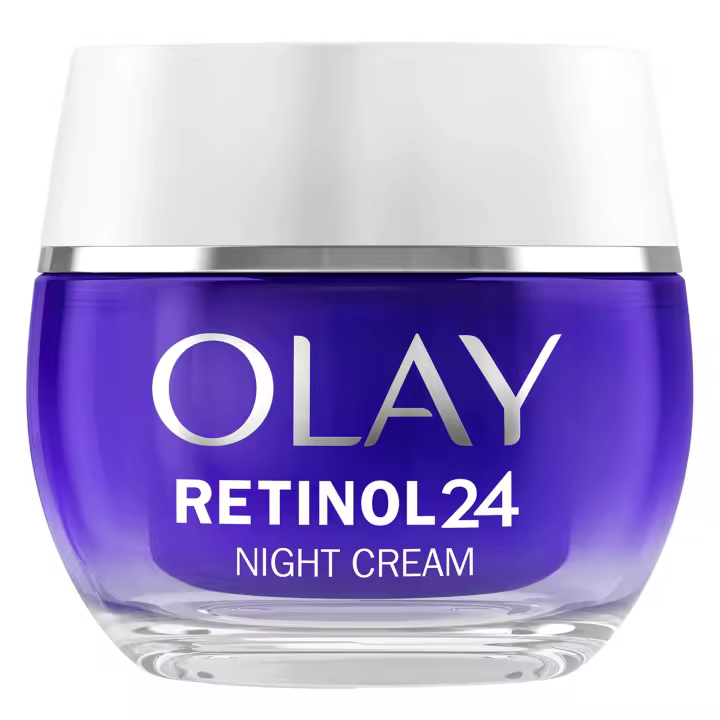Olay Regenerist Retinol24 Crema Hidratante De Noche, Reduce Líneas De Expresión En 14 Noches, Piel Suave Y Radiante, Con Complejo Retinoide Y Niacinamida (Vitamina B3), Sin Fragancia, 50ml - 1