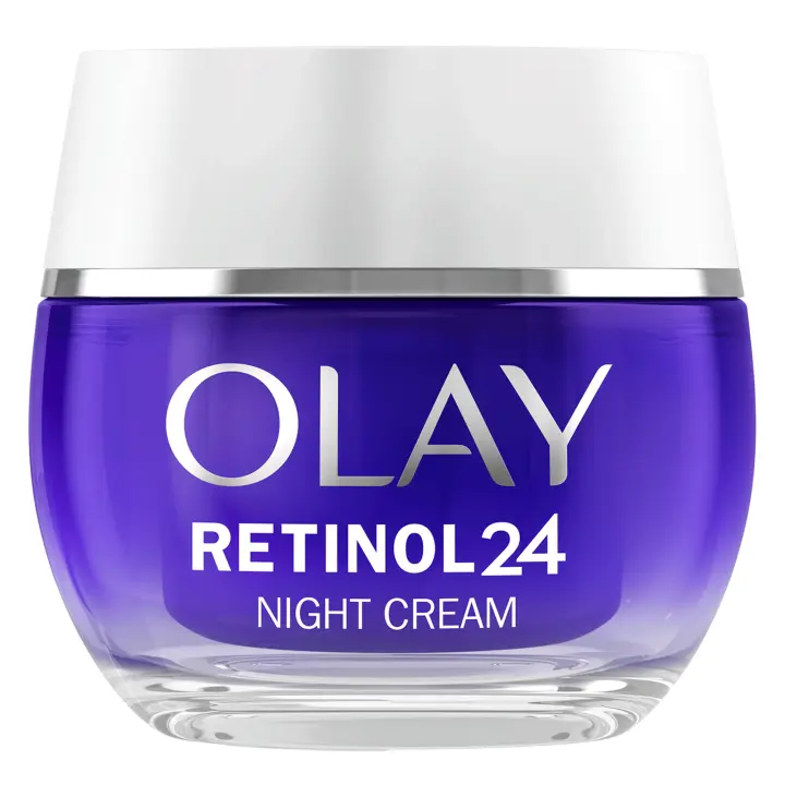 Olay Regenerist Retinol24 Crema Hidratante De Noche, Reduce Líneas De Expresión En 14 Noches, Piel Suave Y Radiante, Con Complejo Retinoide Y Niacinamida (Vitamina B3), Sin Fragancia, 50ml - 1