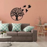 Arte De Pared En Metal - Árbol De La Vida Para Jardín Exterior | Regalo Elegante De Aniversario Y Decoración Para El Hogar - details 0