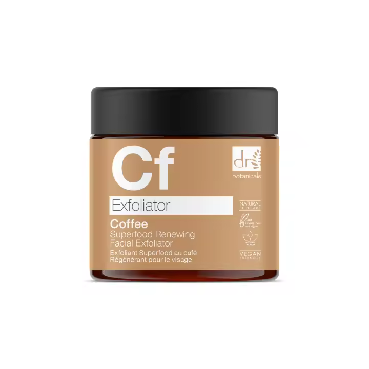 Dr Botanicals Exfoliante Facial Renovador Superalimentos de Café - 1