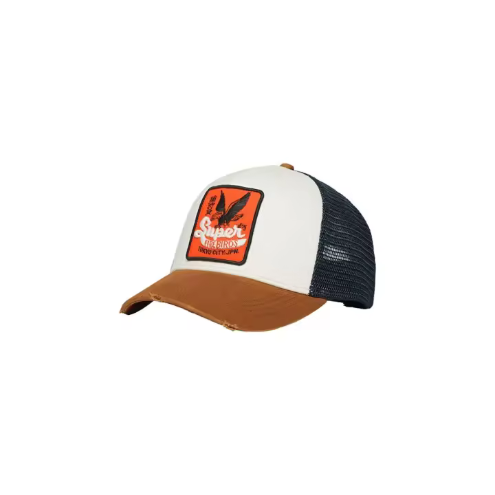 Superdry Gorra Mesh Trucker Naranja Adulto - 1