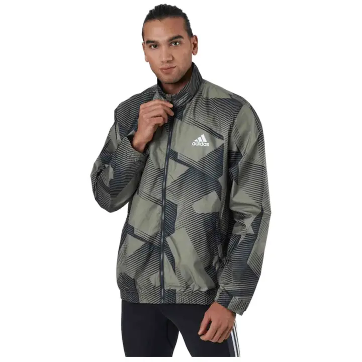 Chaqueta de Chandal Adidas  para hombre en color marron - 1