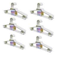 DecorCasa - Super Percha - Pack 6 y 36 perchas de plastico , Super resistentes , Economicos - details 1