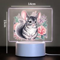 Lámpara De Noche LED Totoro Para Niños Luz De Ambiente De Escritorio USB Y Alimentación AC Abs Plástico Regalo Para Navidad Y Cumpleaños - details 4